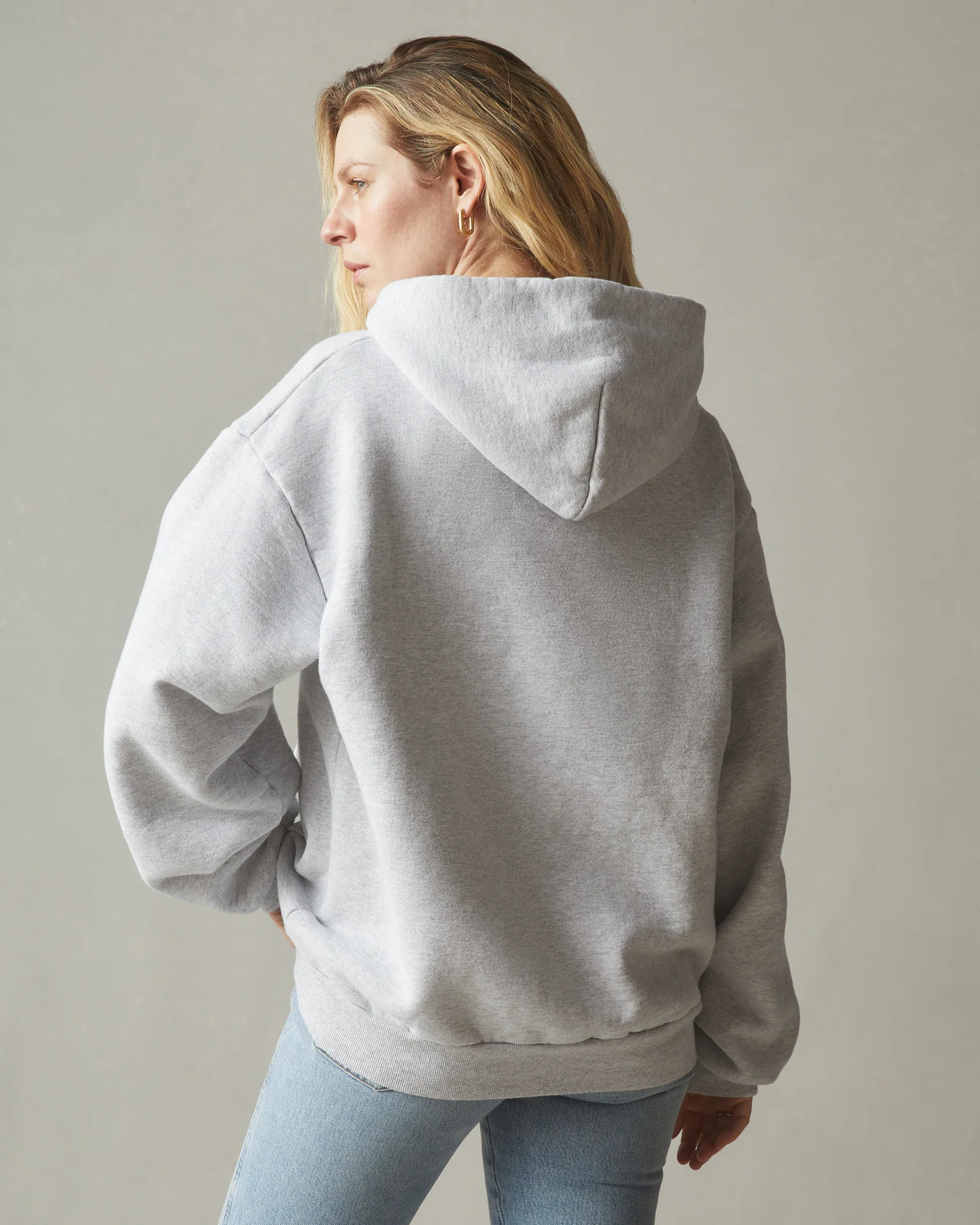 Unisex American Vintage Pullover - Heather Grey - Image 4