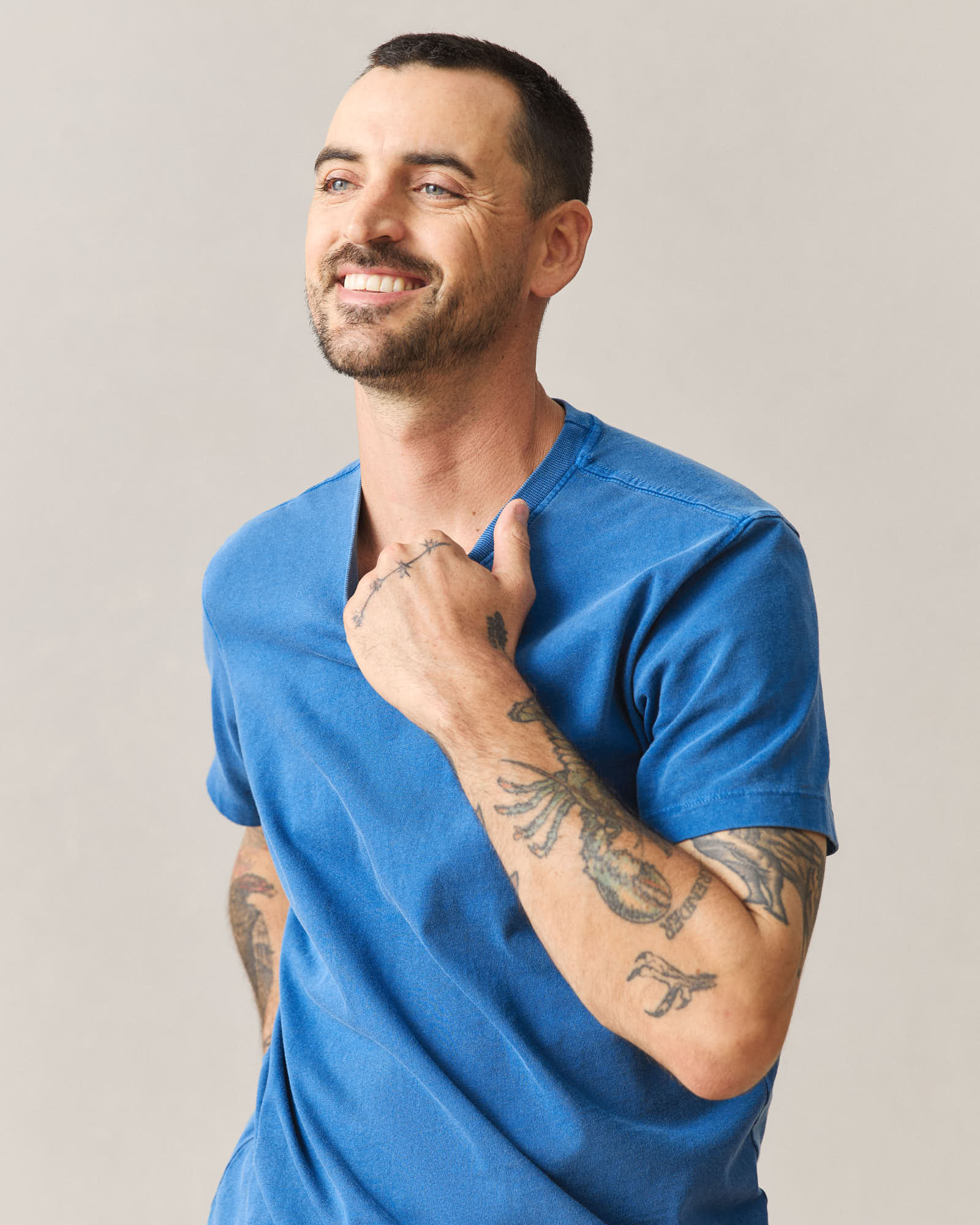 Men's Golden State Tee - Estate Blue - Image 5