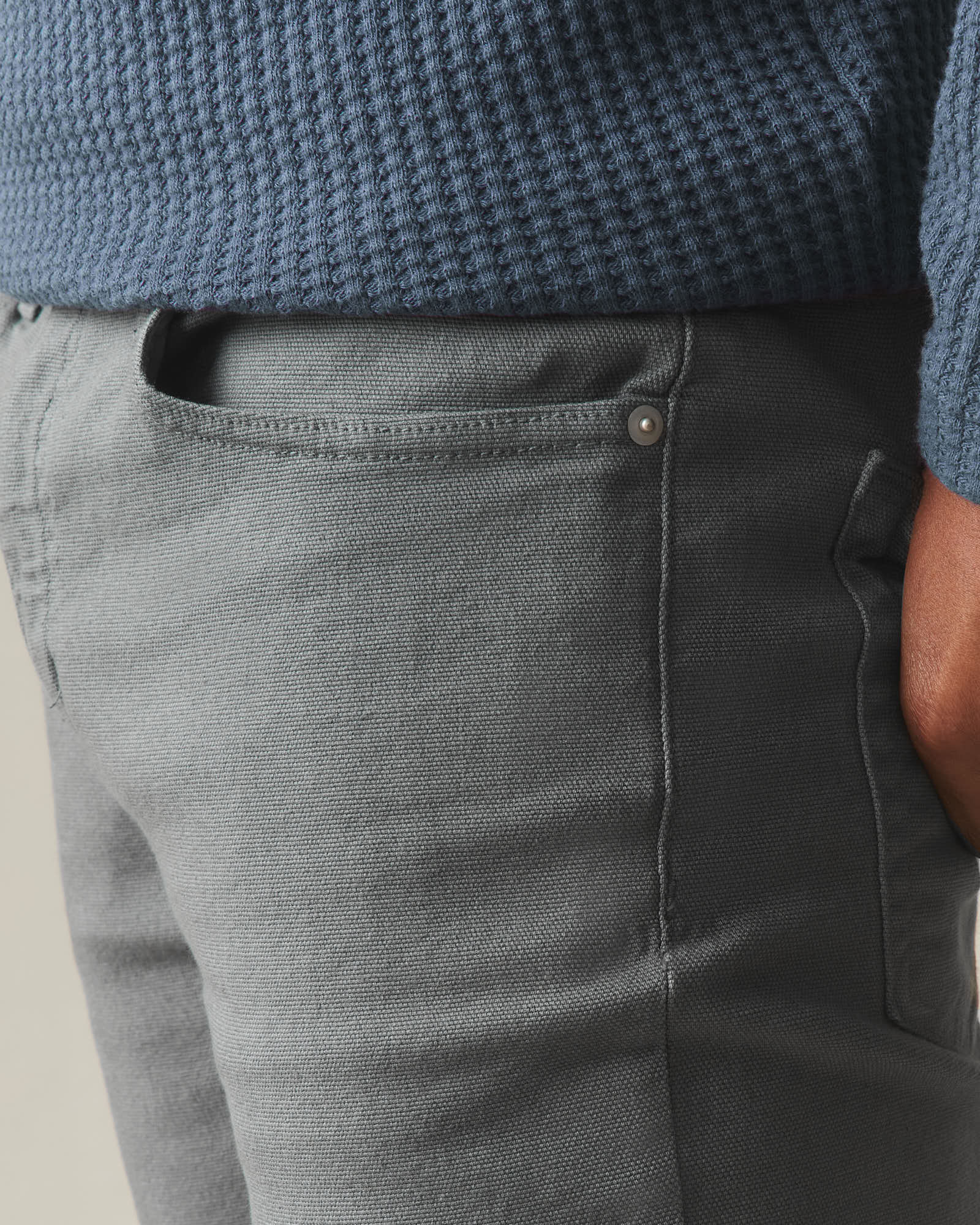 Men's Roughneck Pant Straight - Lava Smoke - Image 3